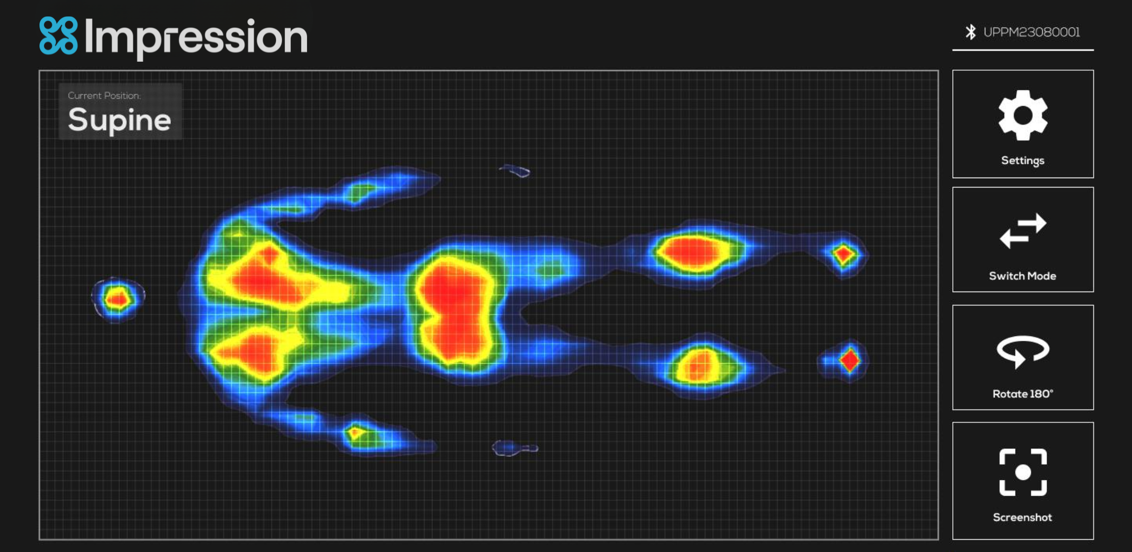 Impression Pressure Body Map Image